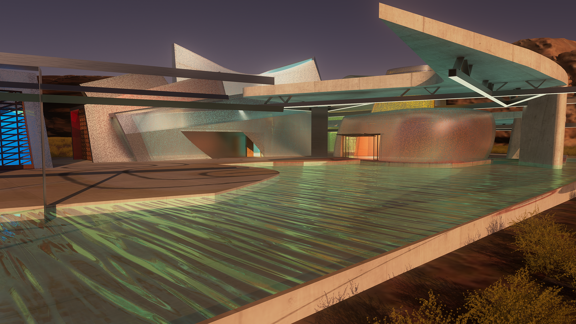 Katsina Center for Music- Red Rock State Park,  Arizona